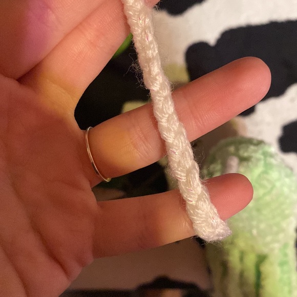 Large Beautiful Unique Hand Crafted Macrame Style Custom Hanging Jelly Fish - Picture 5 of 11